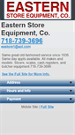 Mobile Screenshot of easternstoreequipment.net